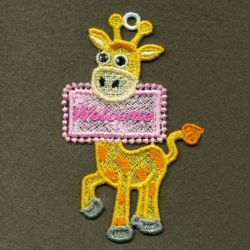 FSL Giraffes 2 10 machine embroidery designs
