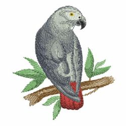 Watercolor Parrots 02(Sm)