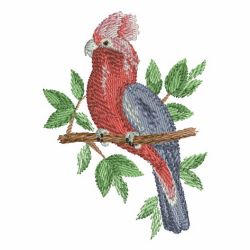 Watercolor Parrots 04(Lg) machine embroidery designs