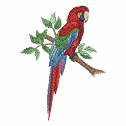 Watercolor Parrots 07(Sm) machine embroidery designs