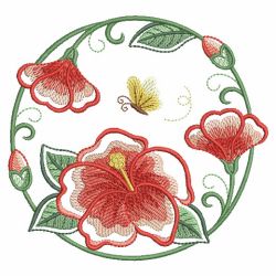 Blooming Circle 02(Lg) machine embroidery designs