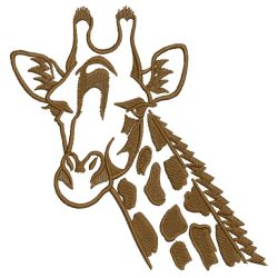 African Animal Silhouettes 06(Md) machine embroidery designs