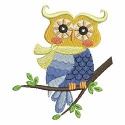 Baby Owls 05 machine embroidery designs