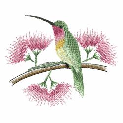 Watercolor Hummingbirds 09(Md) machine embroidery designs