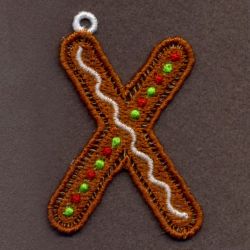 FSL Gingerbread Alphabet 24 machine embroidery designs