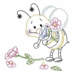 Vintage Gardening Animal 02(Lg) machine embroidery designs