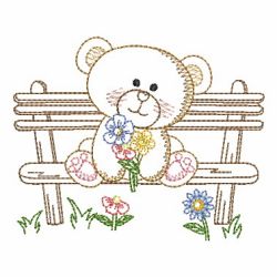 Vintage Gardening Animal 04(Sm) machine embroidery designs