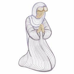 Rippled Nativity 07(Lg) machine embroidery designs