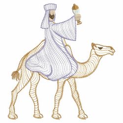 Rippled Nativity 13(Md) machine embroidery designs