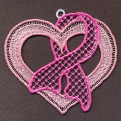 FSL Pink Ribbon 6 10 machine embroidery designs