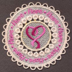 FSL Pink Ribbon 6 11 machine embroidery designs