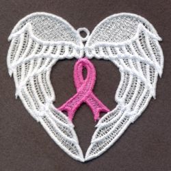 FSL Pink Ribbon 6 12 machine embroidery designs