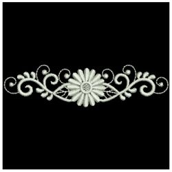 White Work Daisies 2 04 machine embroidery designs