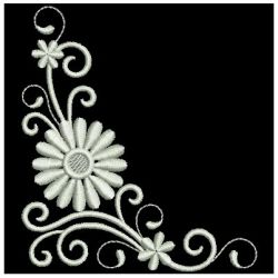 White Work Daisies 2 09