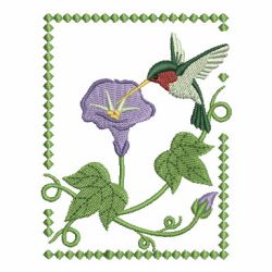 Elegant Hummingbirds 3 machine embroidery designs