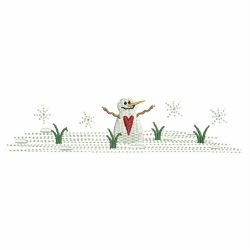 Snowman Border And Corner 03