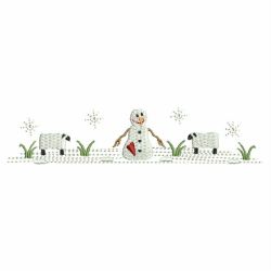 Snowman Border And Corner 04