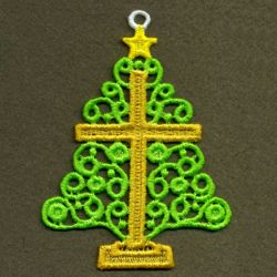 FSL Christmas Trees 3 07 machine embroidery designs