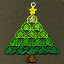 FSL Christmas Trees 3 10 machine embroidery designs