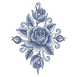 Delft Blue Roses 05(Sm)