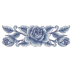 Delft Blue Roses 06(Lg)