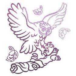 Owl Outline 03(Sm) machine embroidery designs