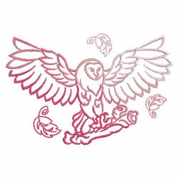 Owl Outline 05(Sm) machine embroidery designs