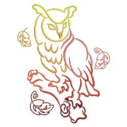 Owl Outline 10(Lg) machine embroidery designs