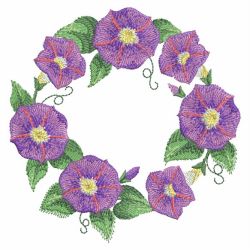 Watercolor Morning Glory 09(Sm) machine embroidery designs