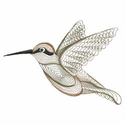 Rippled Hummingbirds 03(Lg) machine embroidery designs