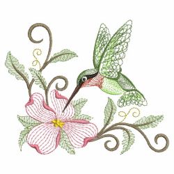 Rippled Hummingbirds 15(Sm) machine embroidery designs