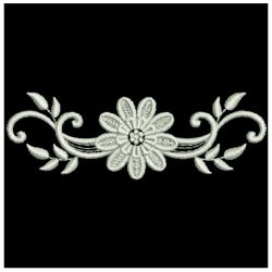 White Work Elegance 2 machine embroidery designs