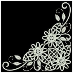 White Work Elegance 2 12 machine embroidery designs