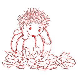Redwork Hedgehog 2(Lg) machine embroidery designs