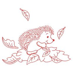 Redwork Hedgehog 2 04(Sm) machine embroidery designs