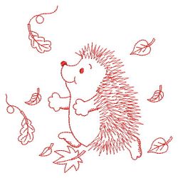 Redwork Hedgehog 2 07(Sm)