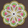 FSL Delicate Rose Doily 06