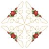 Red Roses Quilt 10(Sm)