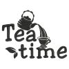 Tea Time Silhouettes