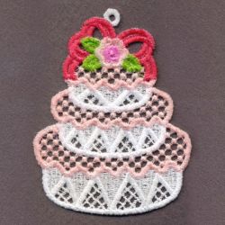 FSL Wedding Cake 06 machine embroidery designs