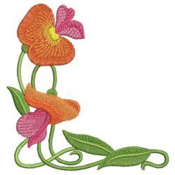 Art Nouveau Australian Wildflowers 05 machine embroidery designs