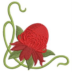 Art Nouveau Australian Wildflowers 12 machine embroidery designs