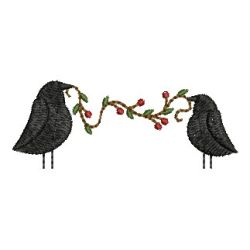 Country Crows 2 06 machine embroidery designs