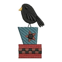 Country Crows 2 08 machine embroidery designs
