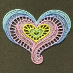 FSL Neon Hearts machine embroidery designs