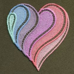 FSL Neon Hearts 03 machine embroidery designs
