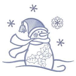 Simply Snowmen 04(Md) machine embroidery designs