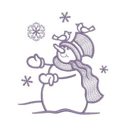 Simply Snowmen 05(Md) machine embroidery designs