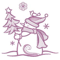 Simply Snowmen 08(Lg) machine embroidery designs