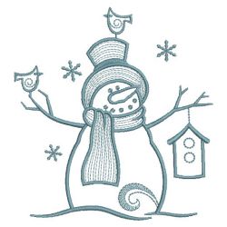 Simply Snowmen 10(Md) machine embroidery designs